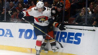 Next Story Image: Panthers recall forward Dryden Hunt from AHL
